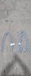lot 1818 image: Galvanized Metal Chains