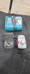 lot 1831 image: Makita & Craftsman ChargersBattery