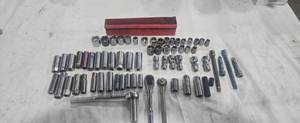 lot 1848 image: Socket and Ratchet Tool Set