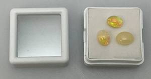 lot 38 image: Natural Ethiopian Oval Opals 6x8MM