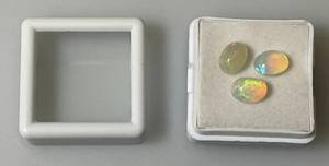 lot 42 image: Natural Ethiopian Oval Opals 6x8MM