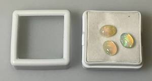 lot 48 image: Natural Ethiopian Oval Opals 6x8MM