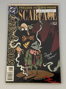 lot 61 image: 1993 AUTOGRAPHED By Artist DC #8 Scareface Comic (Bagged And Carded)