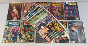 lot 65 image: Misc. Comics Including VAMPIRELLA And More (Bagged And Carded)