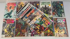 lot 87 image: Misc. Comics Including JUSTICE And More (Bagged And Carded)