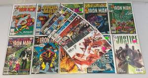 lot 89 image: Misc. Comics Including 50-60 Cent IRON MAN And More (Bagged And Carded)