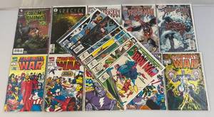 lot 100 image: Misc. Comics Including SWAMP THING And More (Bagged And Carded)