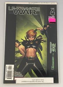 lot 103 image: AUTOGRAPHED (TIM TOWNSEND) Limited Signed 4475 Ultimate War #4 Comic With COA Bagged And Boarded