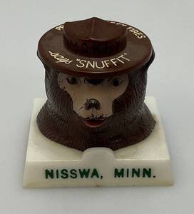 RARE 1960's Smokey Bear Cigarette Snuffit From 5th World Forestry Congress