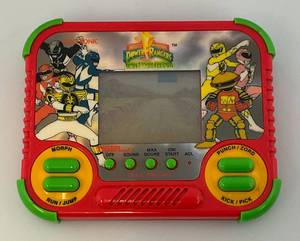 lot 149 image: Vintage 1994 TIGER Electronic Mighty Morphin Power Rangers Handheld Game