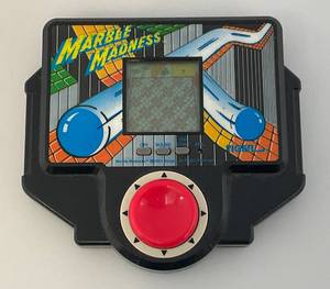 lot 154 image: 1989 Tiger Electronic Marble Madness Handheld Game