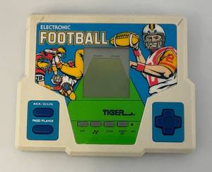 lot 155 image: 1987 TIGER Electronic Football Handheld Game