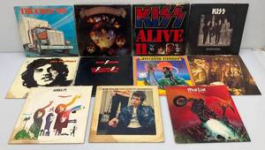 lot 169 image: Vintage Records Including KISS, Black Sabbath And More (Sleeves Are Beat Up)