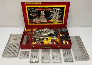 lot 175 image: Very Old Erector Set Builds Giant Ferris Wheel (VERY COOL)