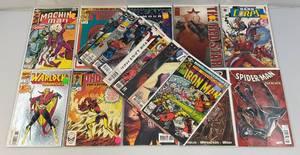 lot 212 image: Misc. Comics Including MACHINE MAN And More (Bagged And Carded)