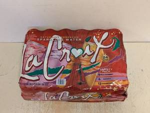 lot 64 image: NEW LA CROIX VARIETY PACK SPARKLING WATER 24PK