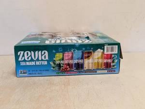 lot 77 image: ZEVIA VARIETY PACK SODA 29CT