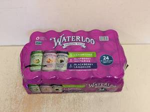 lot 69 image: NEW WATERLOO SPARKLING WATER VARIETY PACK 24CT
