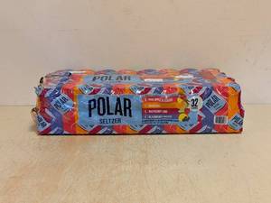 lot 74 image: NEW POLAR SELTZER VARIETY PACK 32CT