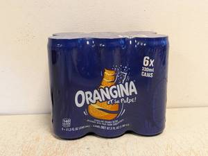 lot 79 image: NEW ORANGINA SPARKLING ORANGE BLEND 6PK