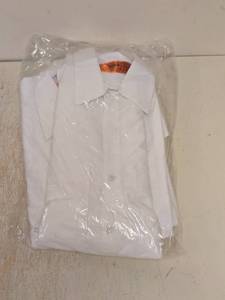 lot 210 image: (6) RED KAP MEDIUM BUTTON UP SHIRT WHITE