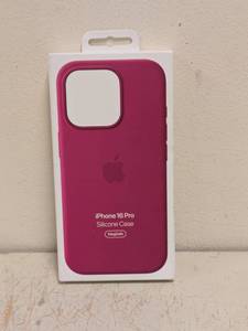 lot 125 image: NEW IPHONE 16 PRO SILICONE CASE