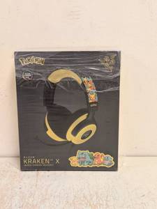 NEW RAZOR KRAKEN X POKÉMON WIRED GAMING HEADSET (YELLOW)