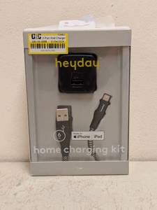 lot 135 image: NEW HAYDAY HOME CHARGING KIT IPHONEIPAD