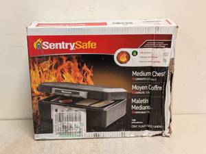 lot 164 image: NEW SENTRY SAFE MEDIUM CHEST