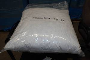 lot 19 image: Loloi Feather & Down Throw Pillow Insert - 24x24