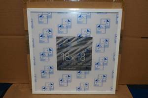 lot 62 image: Americanflat 18x18 Matted Picture Frame