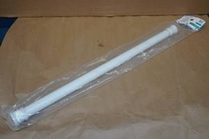 lot 74 image: No-Tool Shower Curtain Rod - 24-40