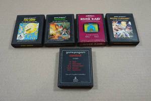 lot 153 image: Atari 2600 Games - Pac-Man, River Raid