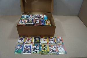 lot 167 image: Box of Cards - Mostly Football - Mostly 1990s