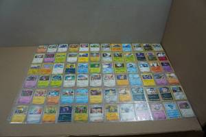 lot 179 image: 8 Sheets of Pokemon Cards