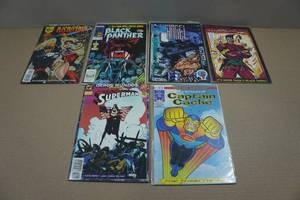 lot 184 image: Comic Books - Black Panther, Captain Cache, Superman