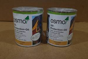 lot 308 image: 2 Osmo UV Protection Oil - ClearSatin