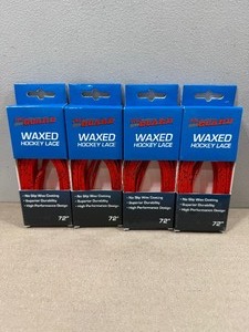 lot 383 image: 4 Sets of Pro Guard Classic Hockey Laces - 72