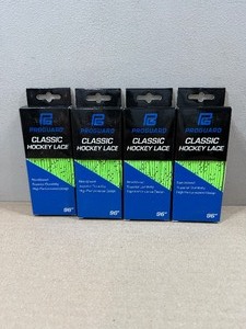 lot 384 image: 4 Sets of Pro Guard Classic Hockey Laces - 96
