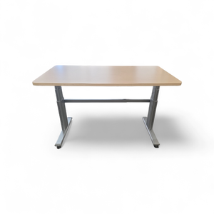 lot 24 image: Steelcase Power Sit Stand Adjustable Height Desk Retails for $1900