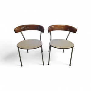 lot 102 image: Geiger  Mid-Century Style Chairs designed by Keiji Tekeuchi for Geiger Furniture Herman Miller