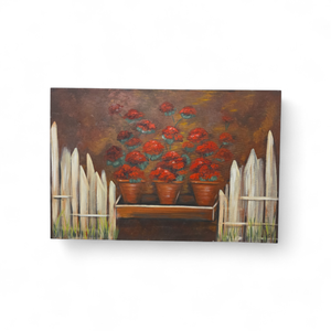 lot 159 image: Stretched Canvas Framed Artwork