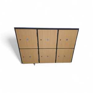 lot 172 image: Lockers with 6 Doors and Keys