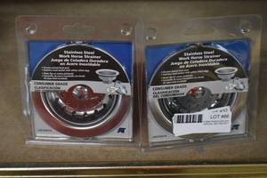 lot 86 image: Stainless Steel Strainers