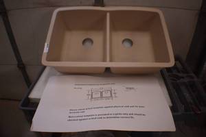 lot 88 image: Wheat Kitchen Sink