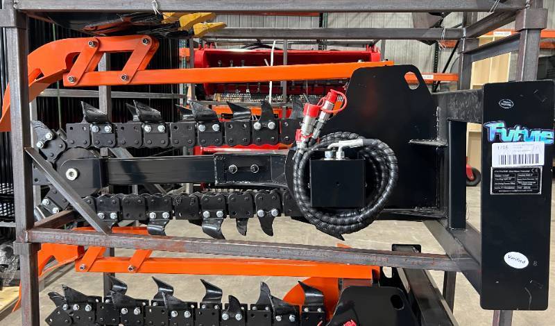lot 4705 image: FUTURE Skid Steer Trencher (FT-D39F)