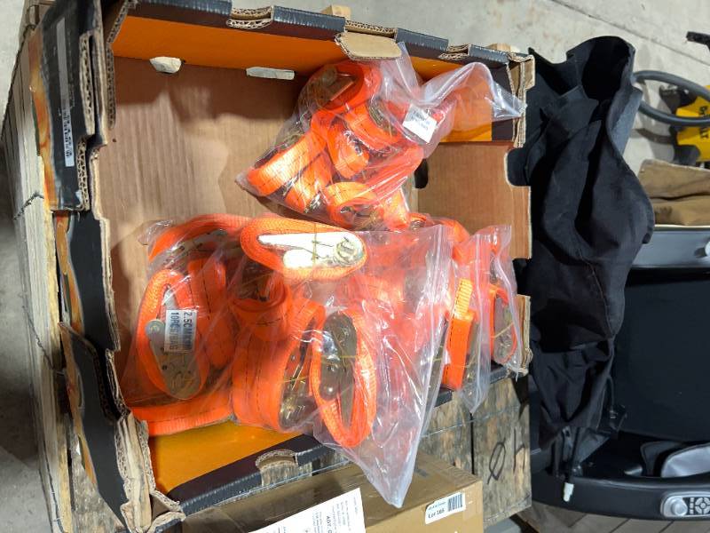 lot 9163 image: SDLANCH Bind Belts - 50 pieces, assorted lengths as shown