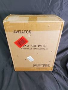 lot 13 image: 8-Wire Cube Storage Black