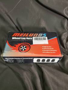 lot 36 image: MEILUNBS Wheel Lug Nuts Set of 20 - Anti-Theft, OEM Standard, High Quality