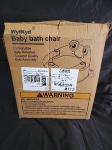 lot 136 image: Baby Bath Chair - Easy Assembly, Safe Materials